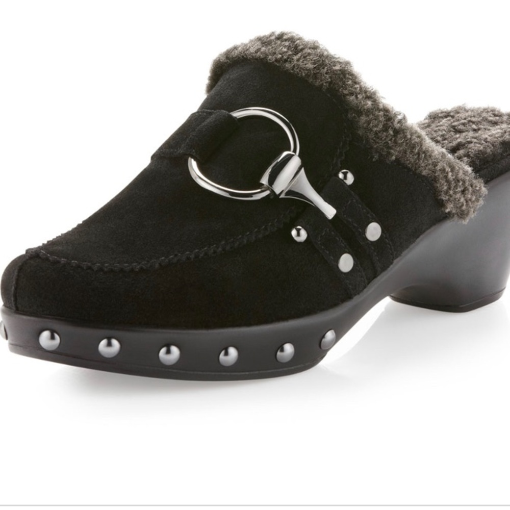 Stuart Weitzman Cricuit Clog size 10 black